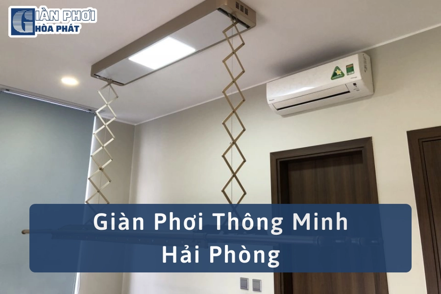 giàn phơi thông minh Hải Phòng