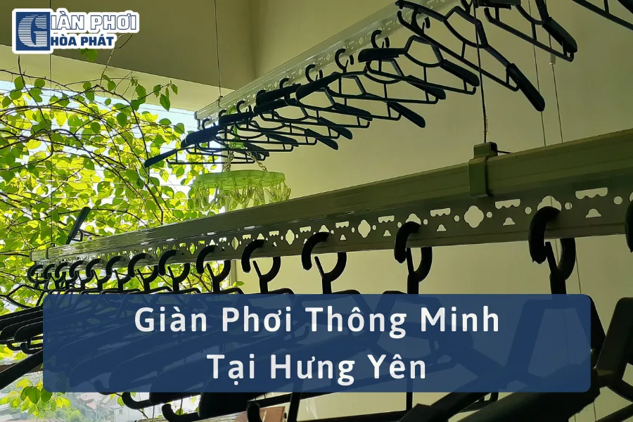 giàn phơi thông minh Hưng Yên