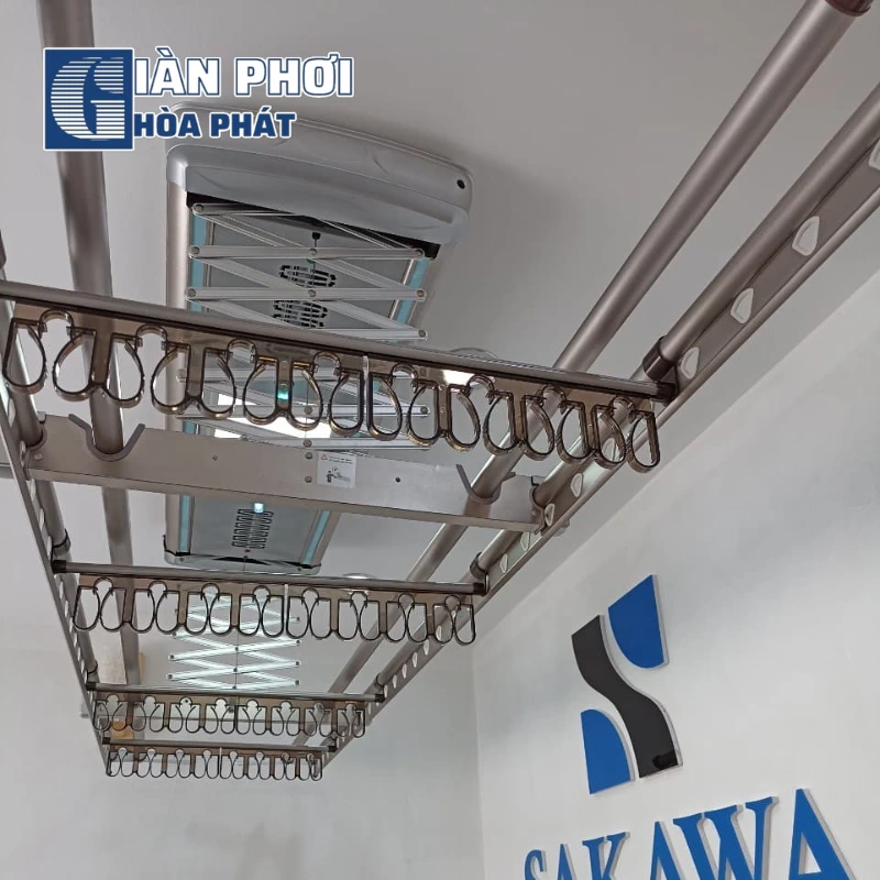 Giàn phơi thông minh điện tử Sakawa SD901