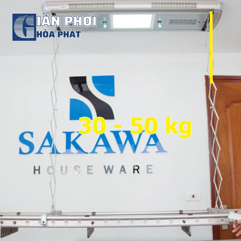 Giàn phơi thông minh điện tử Sakawa SD902