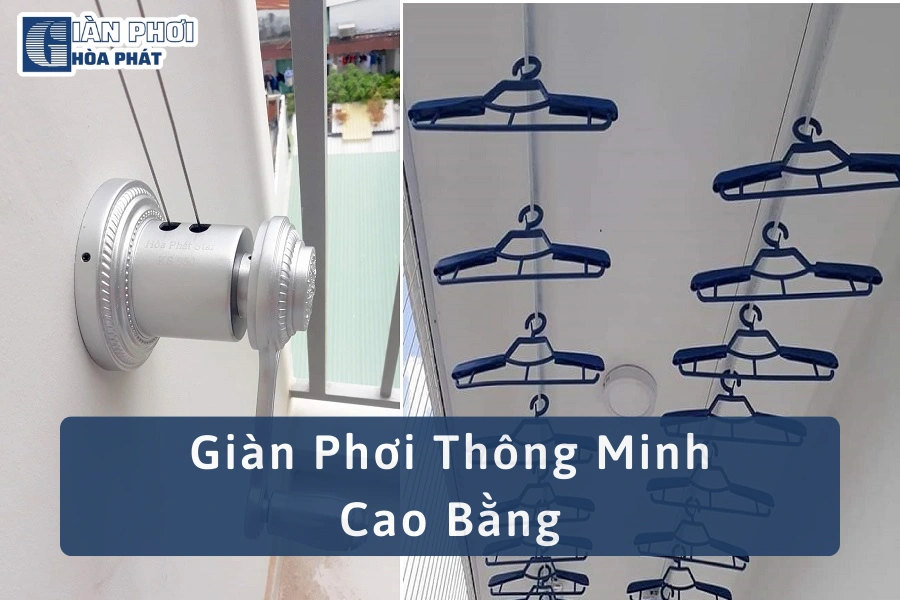 giàn phơi thông minh Cao Bằng