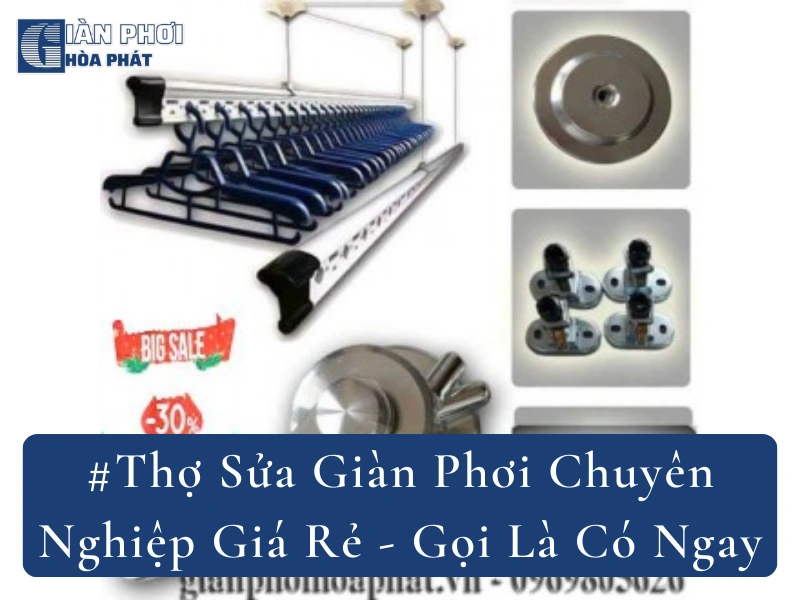 #Thợ Sửa Giàn Phơi Chuyên Nghiệp Giá Rẻ - Gọi Là Có Ngay