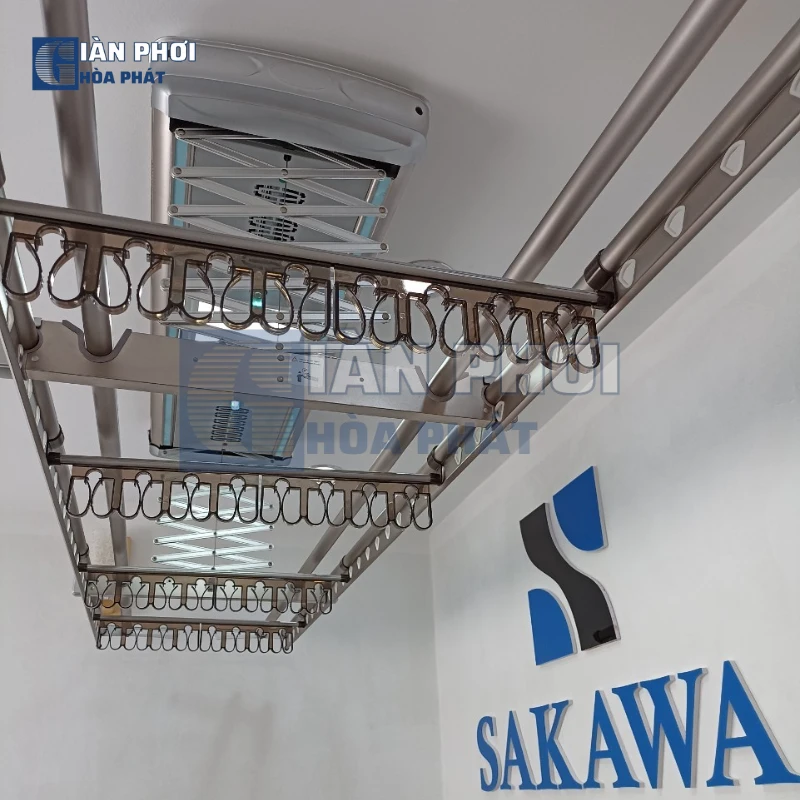 giàn phơi điện tử Sakawa - SD901