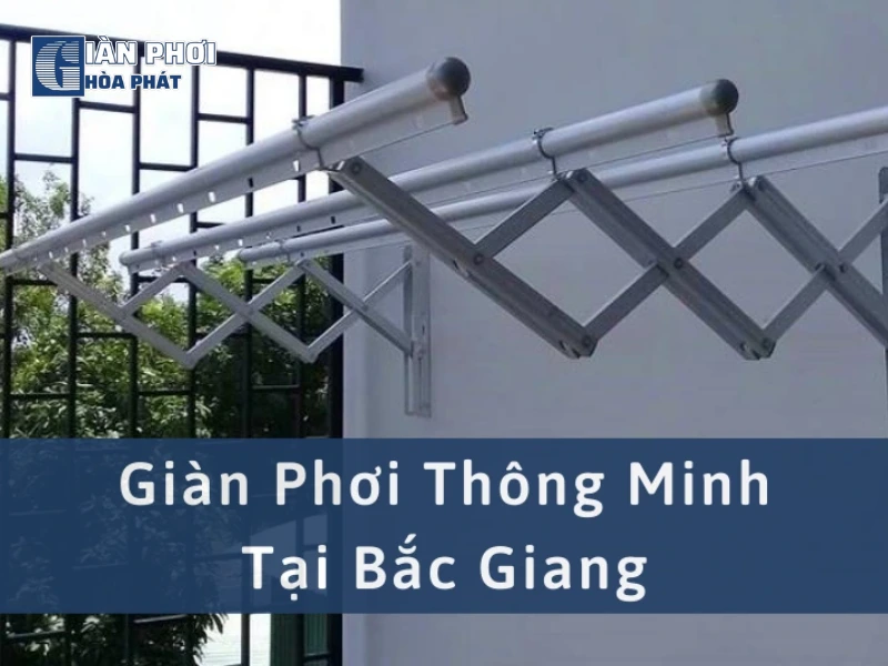 #Lắp Đặt Giàn Phơi Thông Minh Hòa Phát Tại Bắc Giang