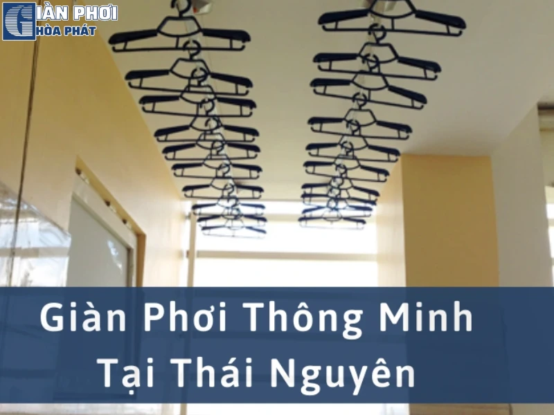 #Lắp Đặt Giàn Phơi Thông Minh Hòa Phát Tại Thái Nguyên