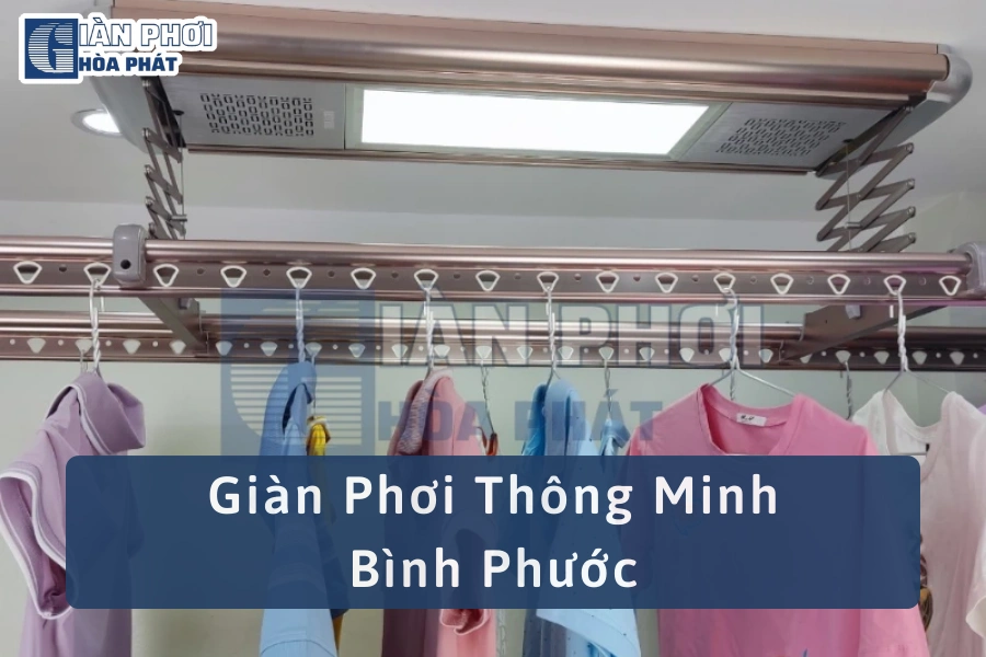 giàn phơi thông minh Bình Phước