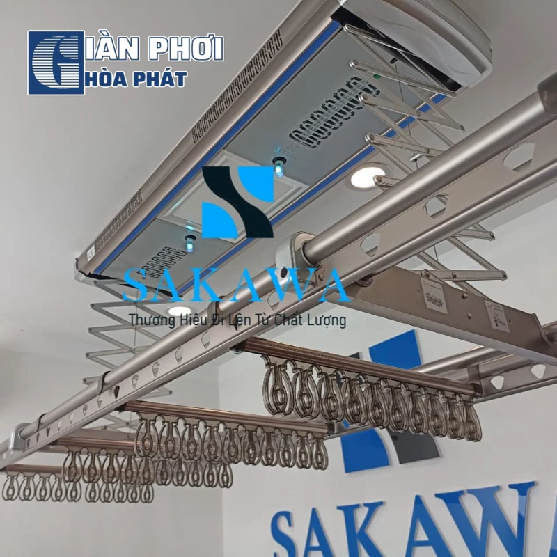 Giàn phơi thông minh điện tử Sakawa SD905