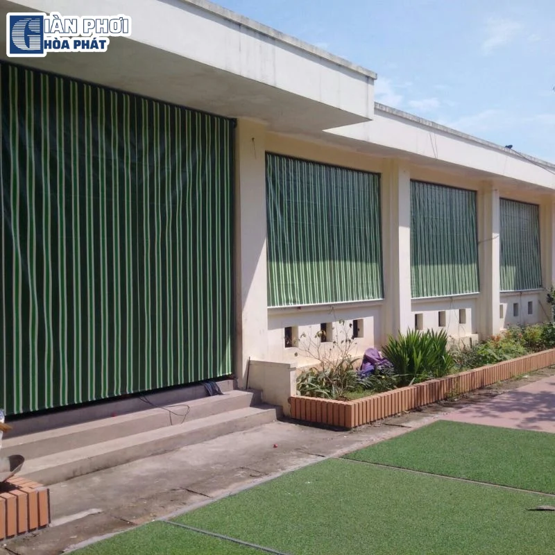 bạt che nắng tự cuốn bạt che nắng tự cuốn