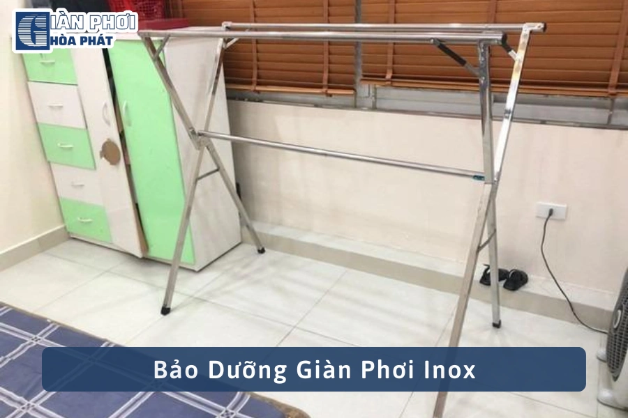 bảo dưỡng giàn phơi inox