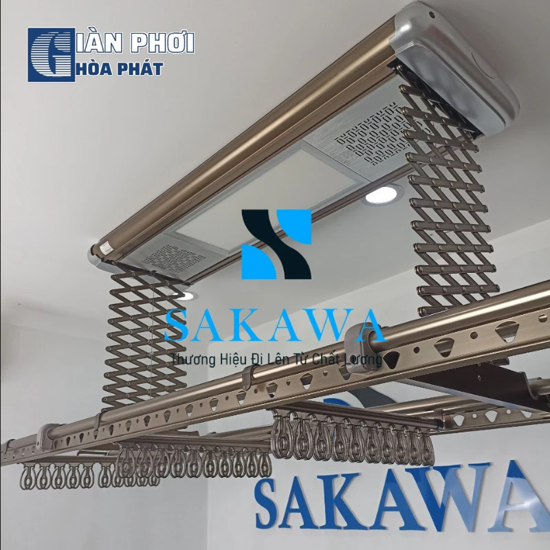 Giàn phơi thông minh điện tử Sakawa S325K